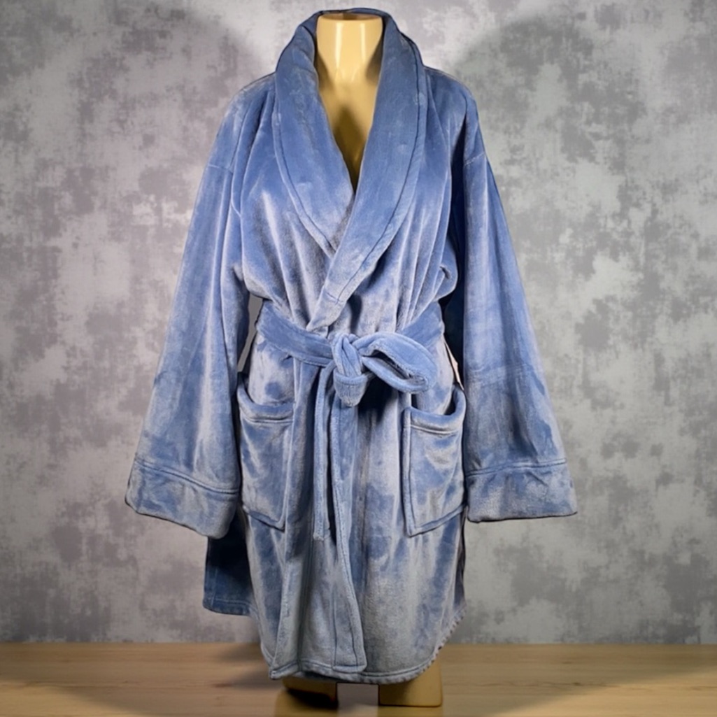 Martha Stewart Plush Robe Size OS Xl Martha Stewart Plush Robe Size OS Xl